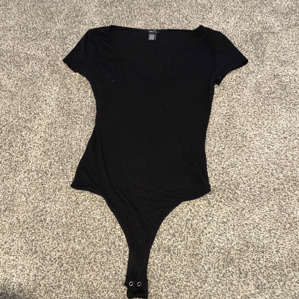 Rue 21 black bodysuit in great condition.
